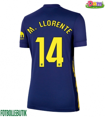 Atletico Madrid Marcos Llorente #14 Bortatröja Kvinnor 2025-26 Kortärmad